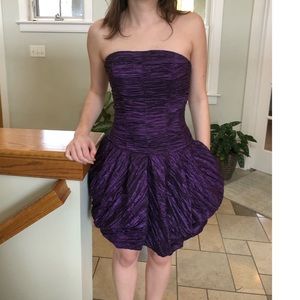 Purple Homecoming Dress Jessica McClintock